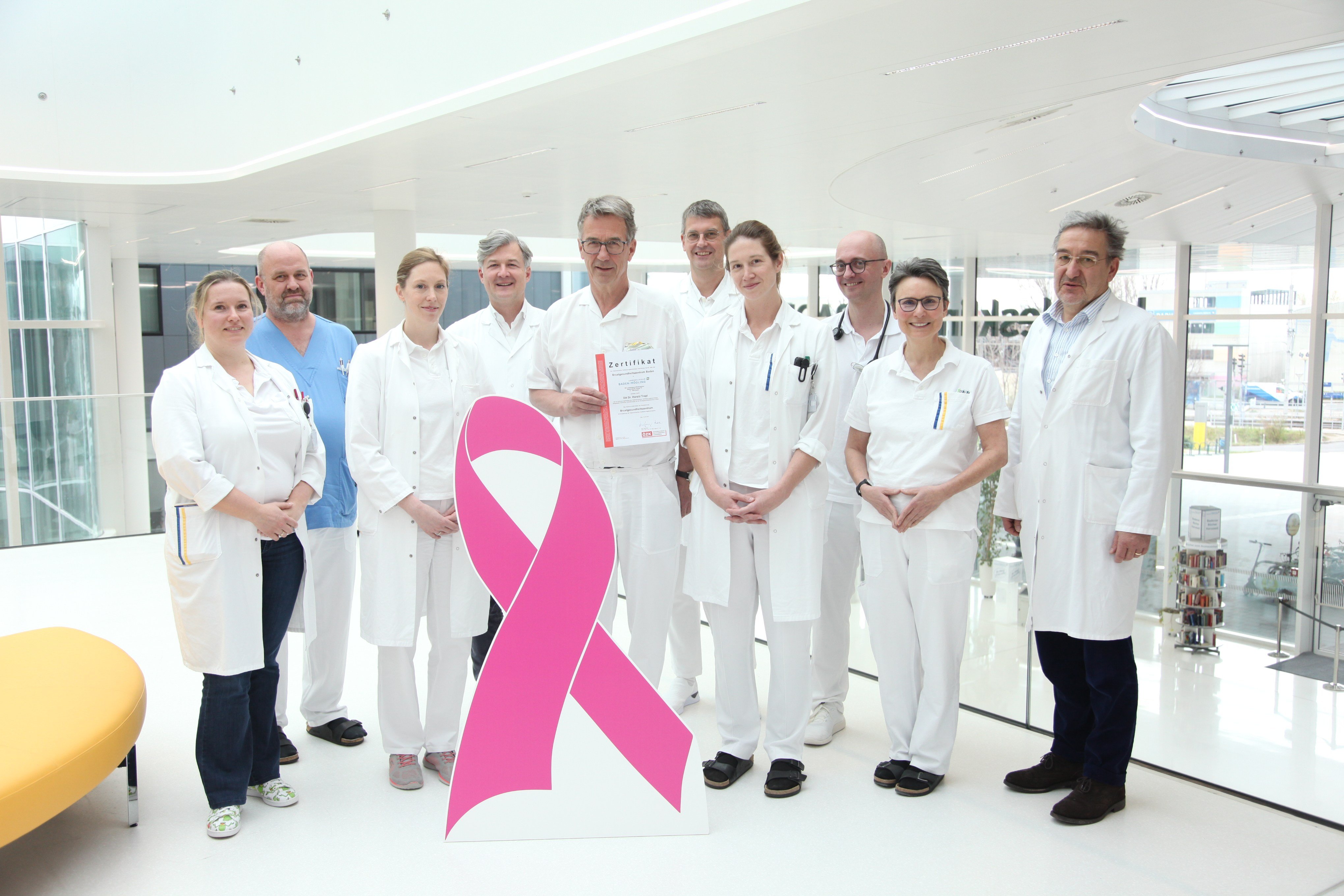 Gruppenbild Team Brustgesundheitszentrum